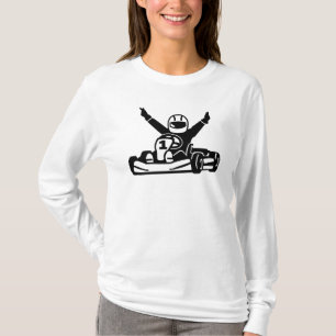 Kart laufender Meister T-Shirt