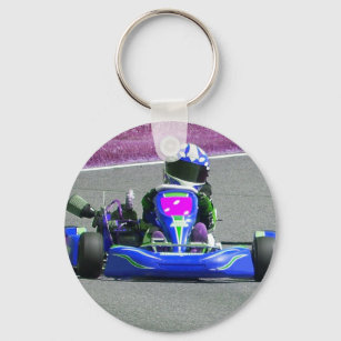 Kart Racer - Farbe Schlüsselanhänger