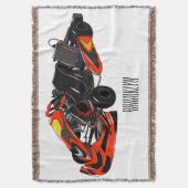 Kart racing Cartoon Illustration Decke (Vorderseite Vertikal)