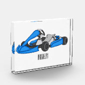 Kart racing Cartoon Illustration Fotoblock (Links)