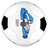 Kart racing Cartoon Illustration Fußball (Gedreht)