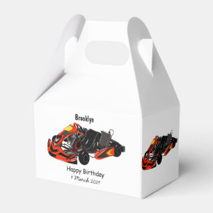 Kart racing Cartoon Illustration Geschenkschachtel