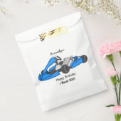 Kart racing Cartoon Illustration Geschenktütchen (Versiegelt)