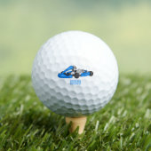 Kart racing Cartoon Illustration Golfball (Insitu T-Shirt)