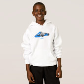 Kart racing Cartoon Illustration Hoodie (Vorne ganz)