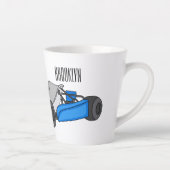 Kart racing Cartoon Illustration Milchtasse (Rechts)