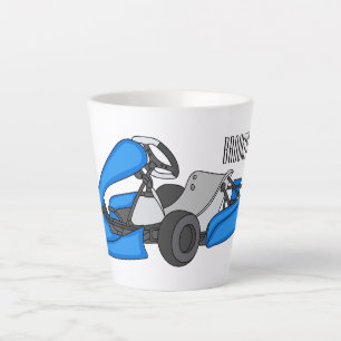 Kart racing Cartoon Illustration Milchtasse