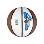 Kart racing Cartoon Illustration Mini Basketball (Vertikal)