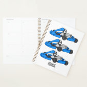 Kart racing Cartoon Illustration Planer (Anzeige)