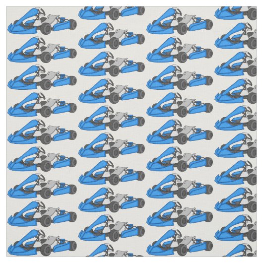 Kart racing Cartoon Illustration Stoff (Muster)