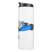 Kart racing Cartoon Illustration Thermosbecher (Nach rechts gedreht)