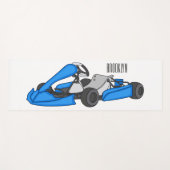 Kart racing Cartoon Illustration Yogamatte (Vorderseite (Horizontal))