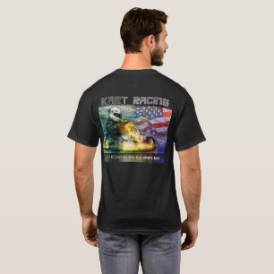 Kart Racing zurück T-Shirt