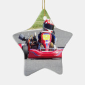 Kart Rennläufer Keramikornament (Rechts)