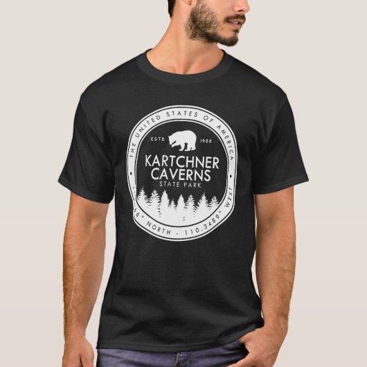 Kartchner Höhlen-Staats-Park-Arizona-Andenken AZ T-Shirt (Vorderseite)