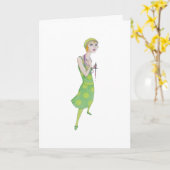 Karte (Gelbe Blume)