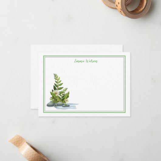 Karte (Vorderseite/Rückseite Beispiel)