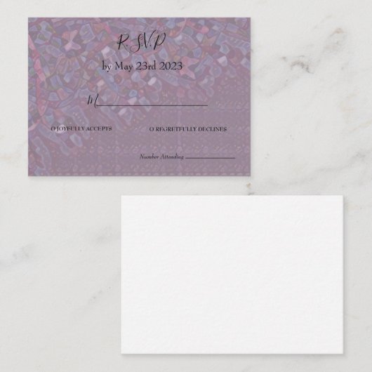 Karte (Vorne/Hinten)