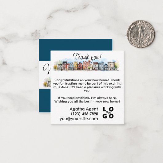 Karte (Vorderseite/Rückseite Beispiel)