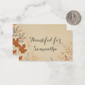 Karte (Vorderseite/Rückseite Beispiel)