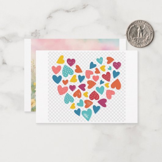 Karte (Vorderseite/Rückseite Beispiel)