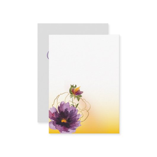 Karte (Vorderseite/Rückseite Beispiel)