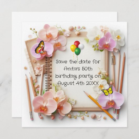 Karte (Vorne/Hinten)