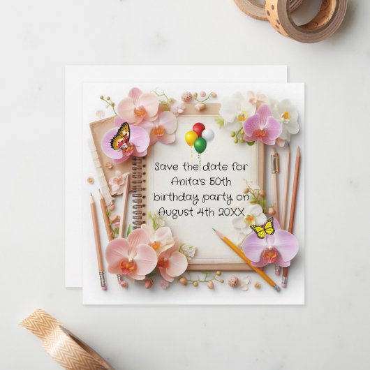 Karte (Vorderseite/Rückseite Beispiel)