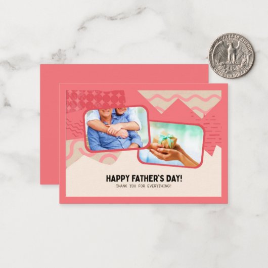 Karte (Vorderseite/Rückseite Beispiel)