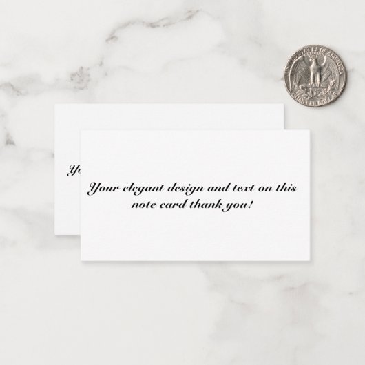 Karte (Vorderseite/Rückseite Beispiel)