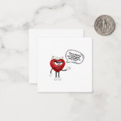 Karte (Vorderseite/Rückseite Beispiel)