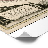 Karte 1742 poster (Ecke)