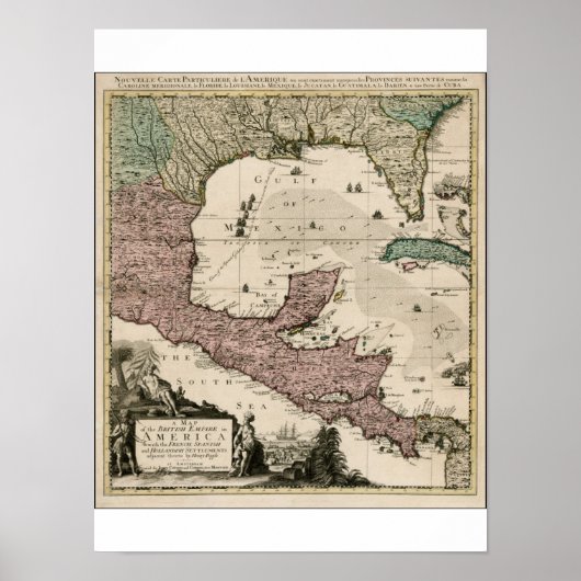 Karte 1742 poster (Vorne)
