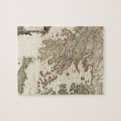 Karte 1752 von altem Griechenland Puzzle (Horizontal)