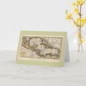 Karte 1790 der Antillen durch Dilly und Robinson (Gelbe Blume)