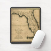 Karte 1823 von Florida Mousepad (Mit Mouse)