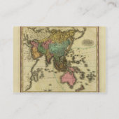 Karte 1825 von Asien durch Henry Tanner (Rückseite)