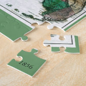 Karte 1856 des Staat von Florida durch Columbus Puzzle (Seite)