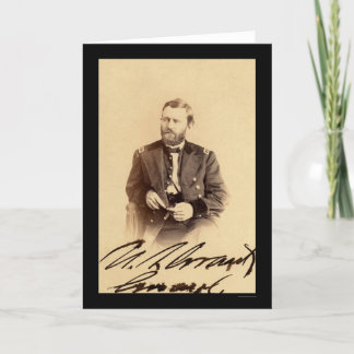 Karte 1862 Ulysses S. Grant Signed