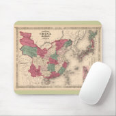 Karte 1868 - Johnsons China und Japan Mousepad (Mit Mouse)