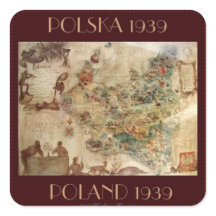 KARTE 1939 VON POLEN