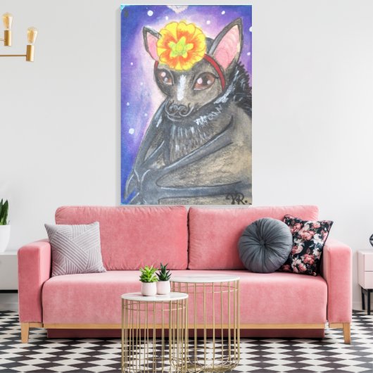 Karte#8 Leinwanddruck (Insitu (Wohnzimmer))