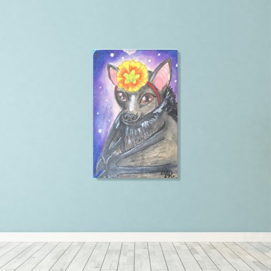 Karte#8 Leinwanddruck (Insitu (Holzboden))