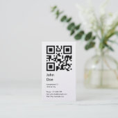 Karte (Adresse, Telefon, E-Mail, Netz) (Stehend Vorderseite)