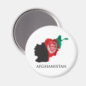 Karte Afghanistans Magnet (Vorderseite/Rückseite)