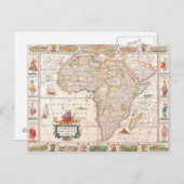 Karte Afrikas 2 (Vorne/Hinten)