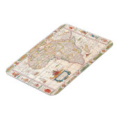 Karte Afrikas 2 Magnet (Linke Seite)