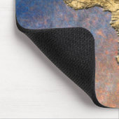 Karte Afrikas, der dunkle Kontinent Mousepad (Ecke)