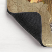 Karte Afrikas, der dunkle Kontinent Mousepad (Ecke)