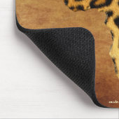 Karte Afrikas, der dunkle Kontinent Mousepad (Ecke)